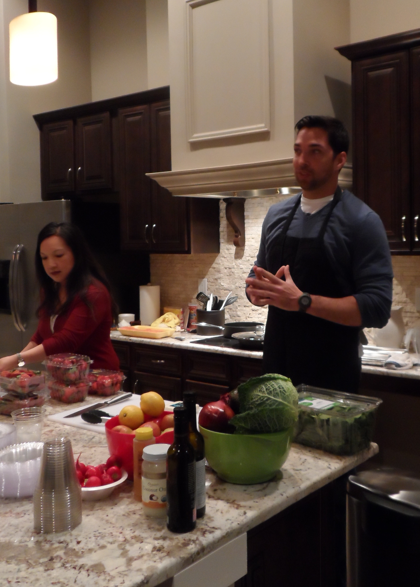 Food Find: Chef Donnie Ferneau Hosted V-Day Inspired Cooking Class