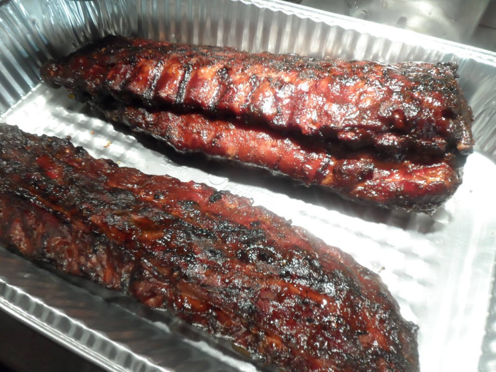 Kelly always does ribs right.