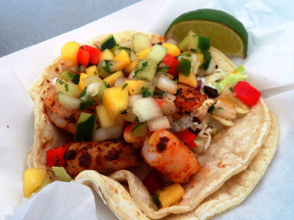 Shrimp Tacos at Baja Grill