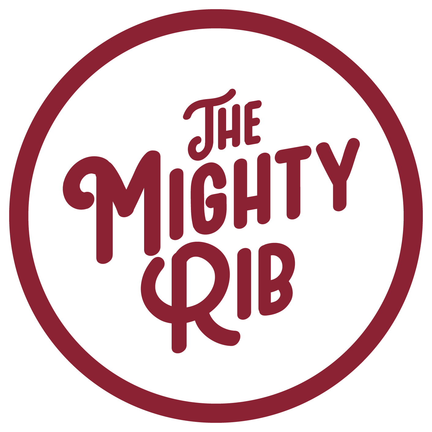 The Mighty Rib logo